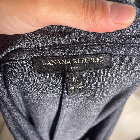 Banana Republic Charcoal Cowl Neck Maxi‎ Length Sleeveless Dress Size Medium - Picture 4 of 4